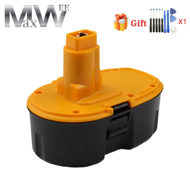 

Аккумулятор для Dewalt DC9096 DE9039 DE9095 DC212 DC212KA DC330 DC330K DC330KA Ni-MH электроинструмент, сменная батарея, 18 в, 3500 мАч