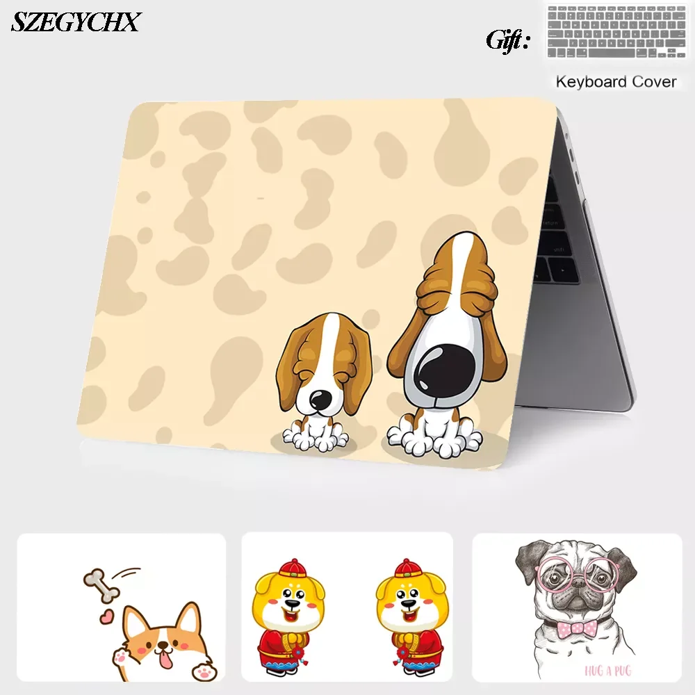 

Animal Laptop Case For MacBook Air 13 Case Touch ID A1932 A2179 For Mac Pro 16 15 Retina 12 11 Pro 13 M1 Cover A2159 A2289 A2251