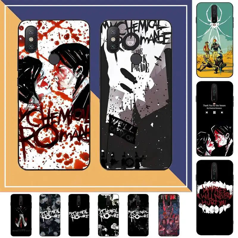 

My Chemical Romance Phone Case for Redmi Note 8 7 9 4 6 pro max T X 5A 3 10 lite pro