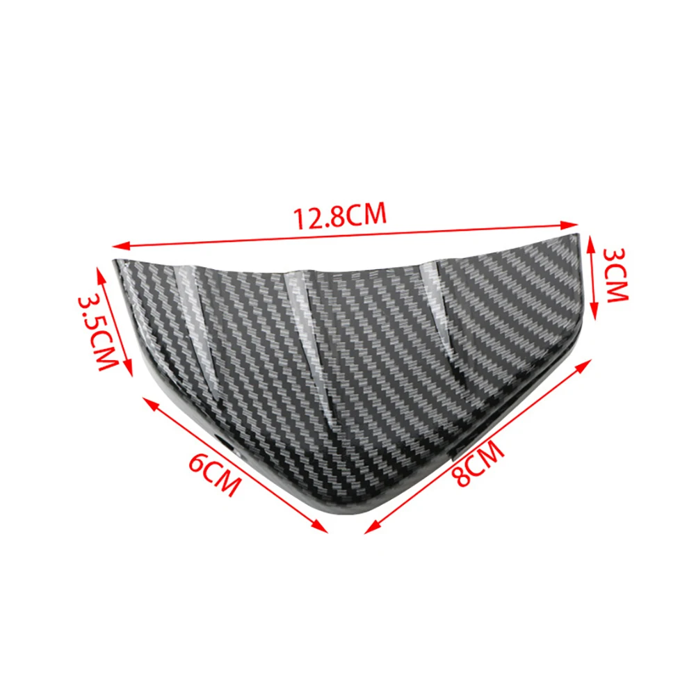 4 шт. Универсальный Автомобильный модифицированный задний бампер из углеродного