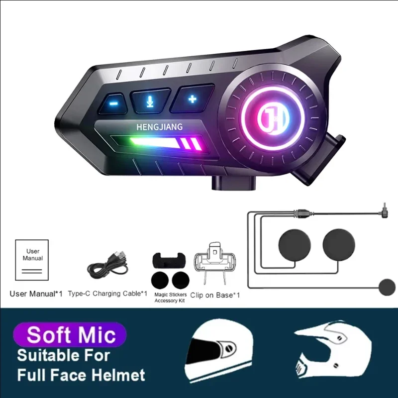 

Мотоциклетная Bluetooth 6.0 Гарнитура 1000 мАч