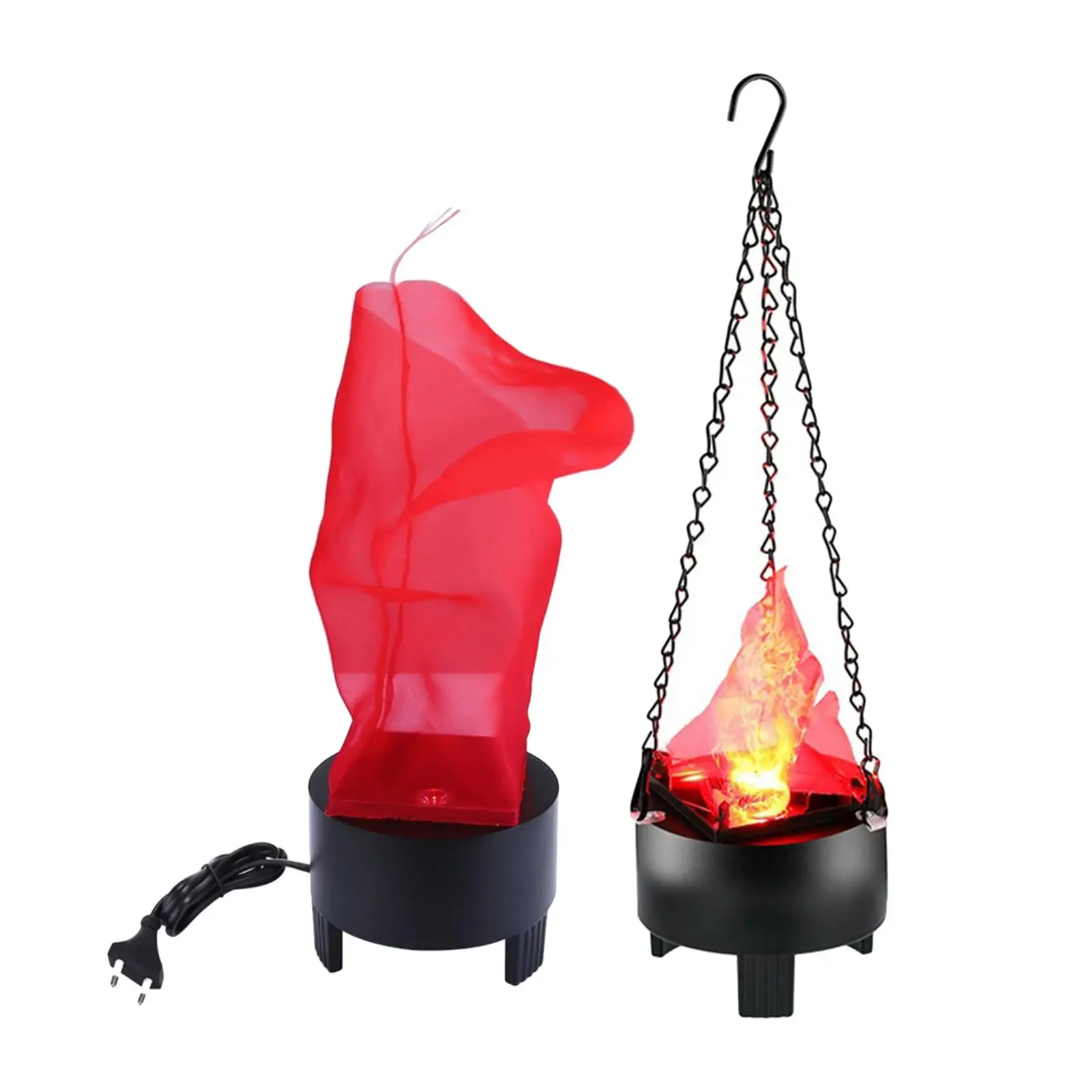 

3D Artificial Fire Flames Table Lamp Night Light for Holiday Birthday