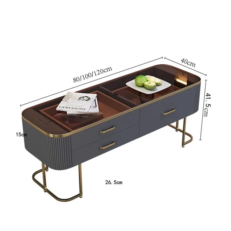 Роскошные журнальные столики в Северном стиле для гостиной современные милые