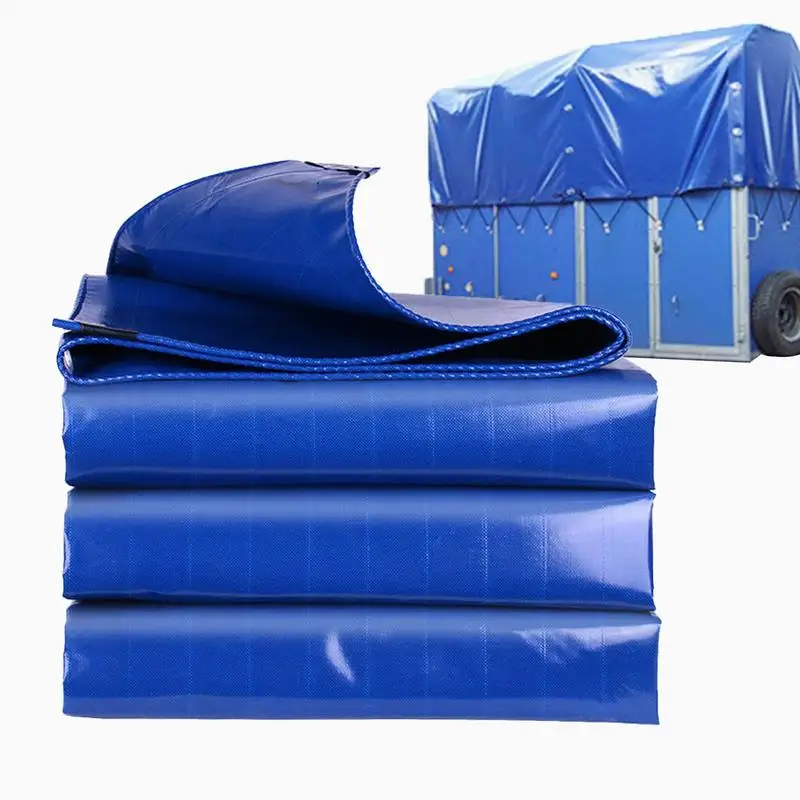 

Tarpaulin Waterproof Heavy Duty UV Resistant PVC Cover For Pond Cargo Protective Outdoor Tarp Multipurpose Tarpaulin For Patio
