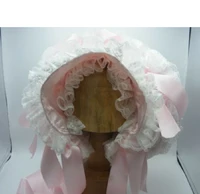 sissy adult baby maid cdtv pink satin strap toe hat cosplay custom
