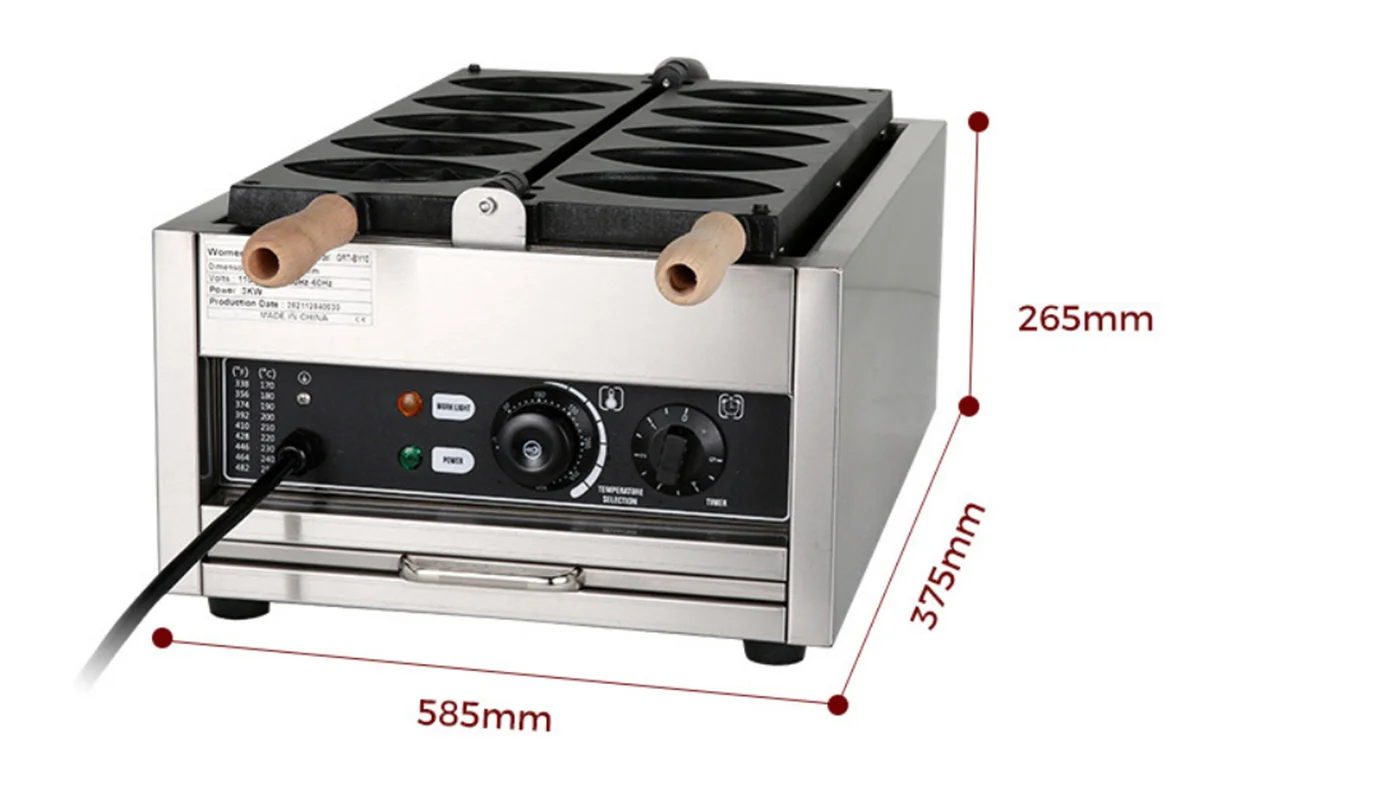 new design taiwan commercial electric girls lily waffle making machine 5pcs mini woman waffle snack maker kitchen appliance free global shipping