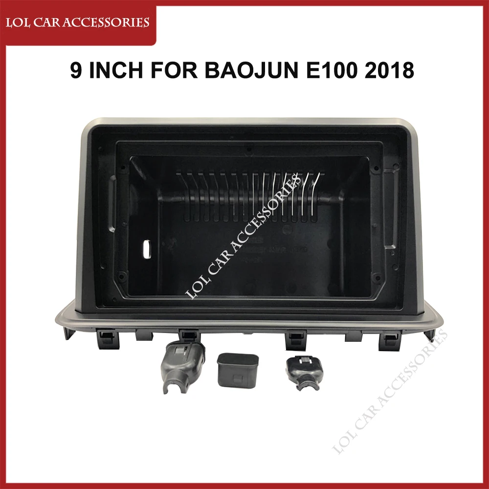 

9 Inch Car Radio Fascias For Baojun E100 2018 Stereo Dash Board Panel Frame 2 Din GPS MP5 Android Player Cover