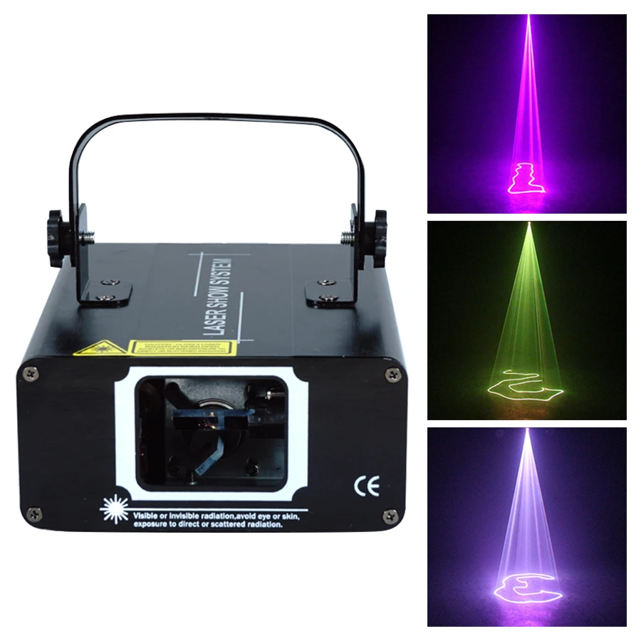 New F&G 500mW RGB Pattern Laser Light DMX Home Party Scanning Projector for Disco DJ KTV Festival Party Concert