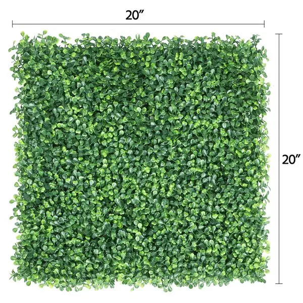 

- Elegant,Faux Leaf Hedge Decoration for Home & Office Elegant, Faux Leaf Hedge Decoration - 12 Pieces Artificial Greenery Panel