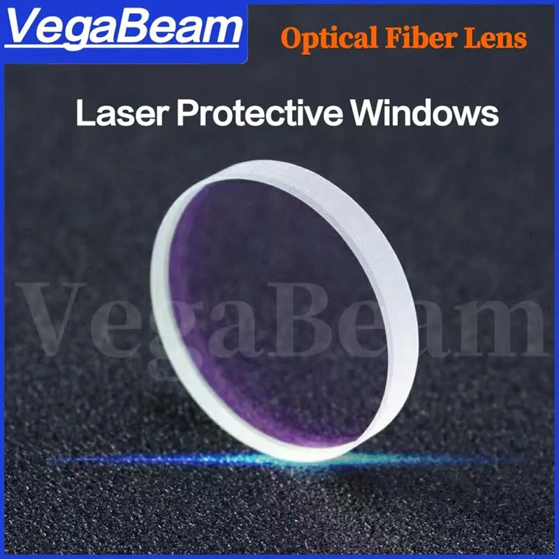 Фото 20 шт. защитных линз VegaBeam для лазеров 18x2, 25.4x4, 34x5, 30x5, 27.9x4.1, 37x7, 24.9x1.5 для Raytools, BOCI, WSX №5