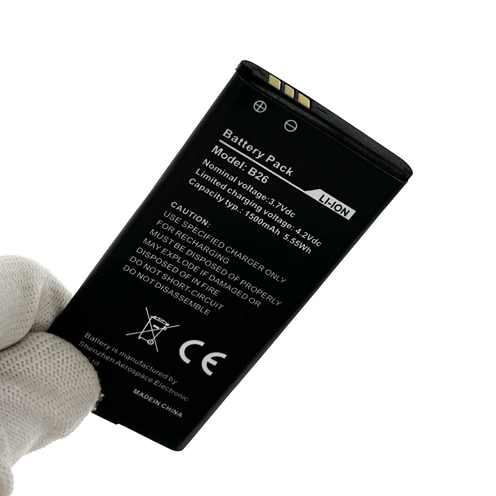 Новый оригинальный аккумулятор CATB26 B26 1500 мАч для мобильного телефона CAT Caterpillar WIFI