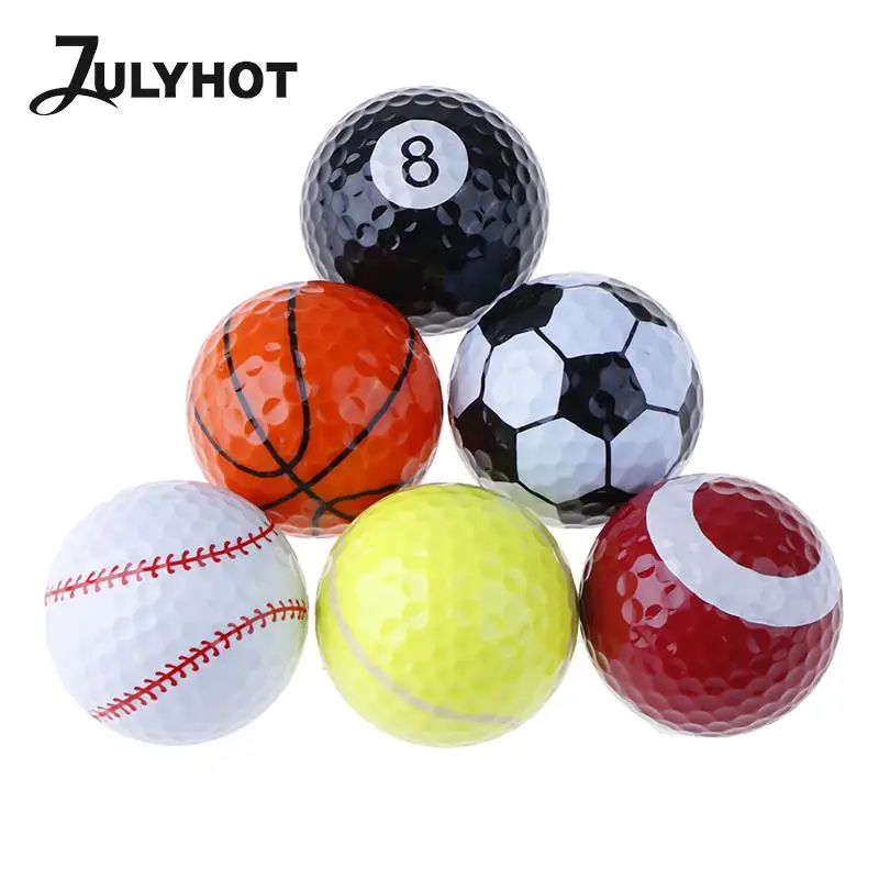 

80 Hardness Hard Flat Putting Practice Golf Balls For Beginners Two Layer Ball Driving Range Ball Training Aids Outdoor Sport