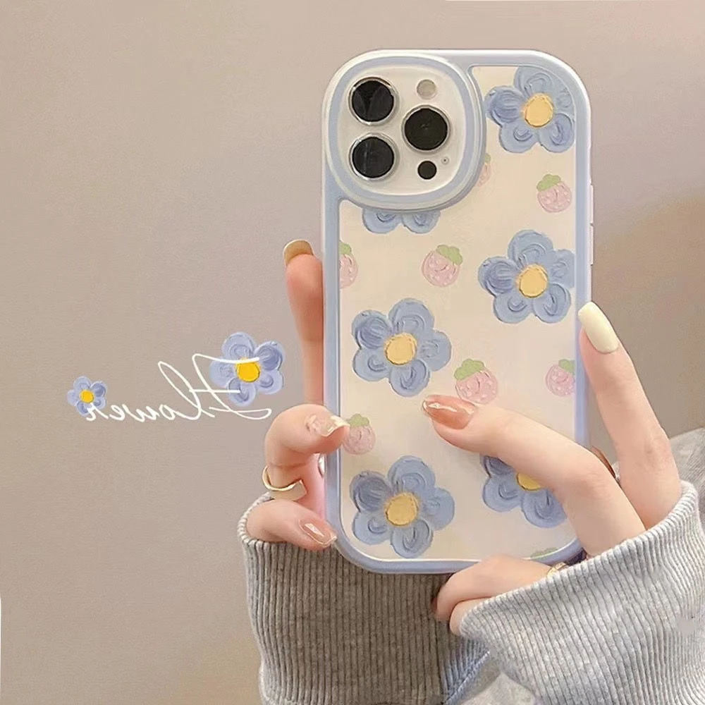 

Flower Phone Case For Oppo A56 A57 A53S A55S A55 A74 A95 A54 A72 Case Fundas For Oppo Realme 8i 8 C35 C31 C25 C12 V13 Back Cover