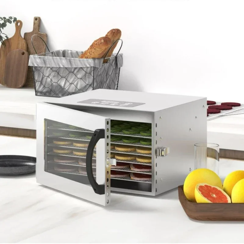 6-уровневая умная сушилка для фруктов 220 В/110 В пищевой Дегидратор