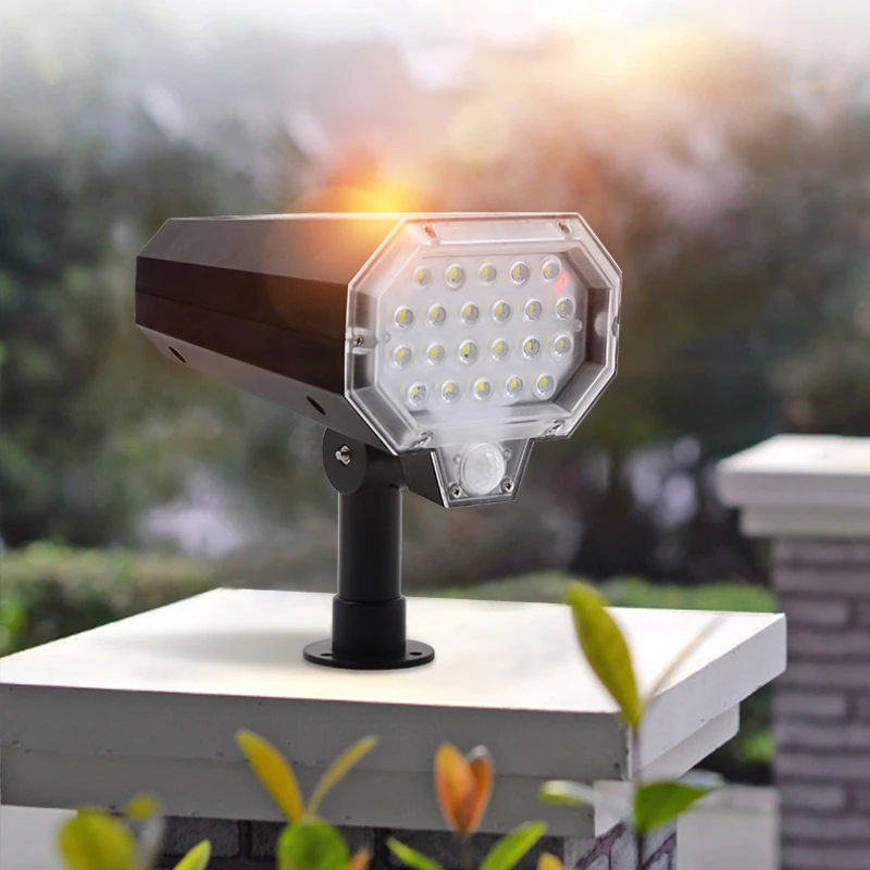 

Waterproof Rotating LED Solar Lamp Spotlights Garden Decoration Street Led Wall Light Solar Light Outdoor Motion Sensor