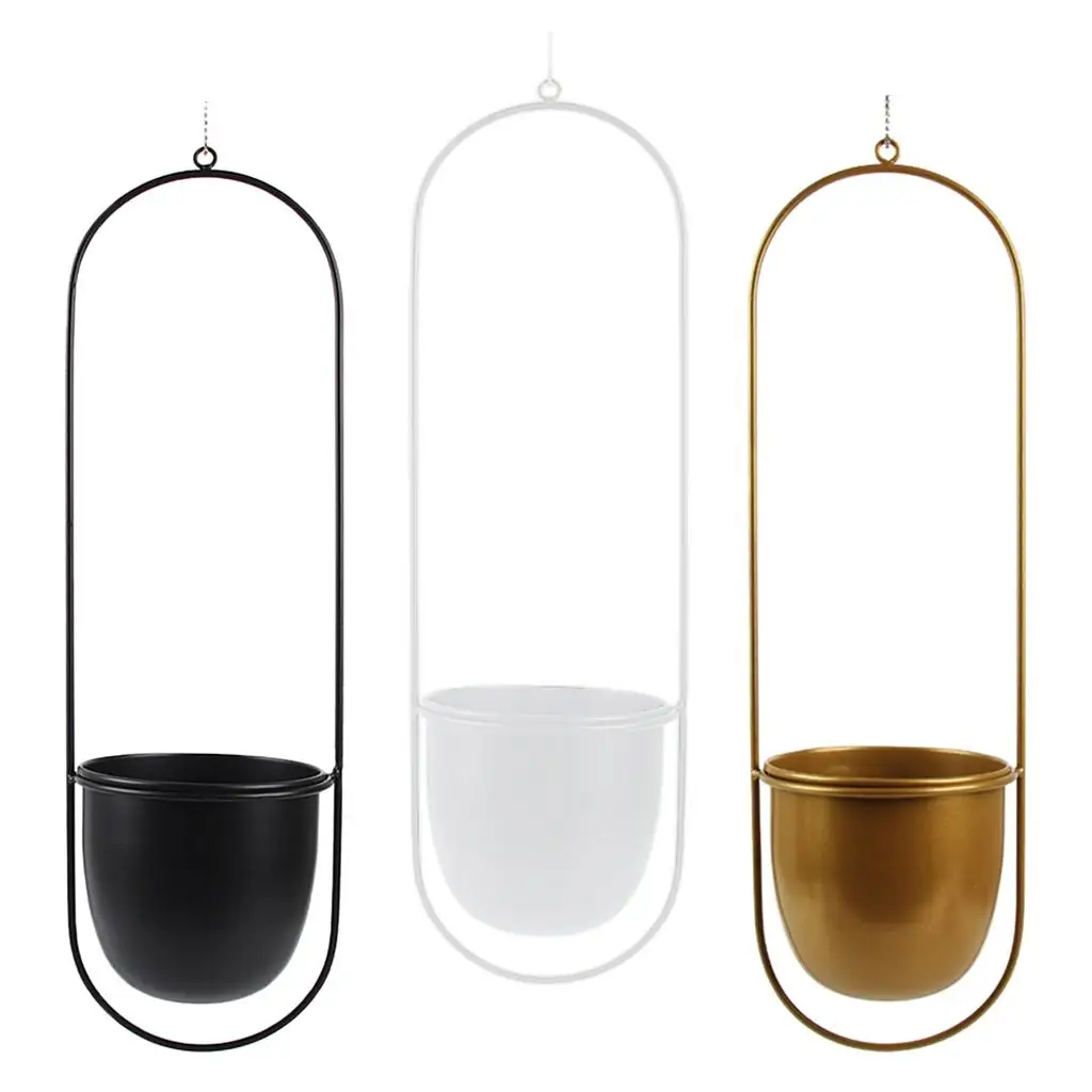 Металлическая в современном стиле растительная вешалка середине века цветочный