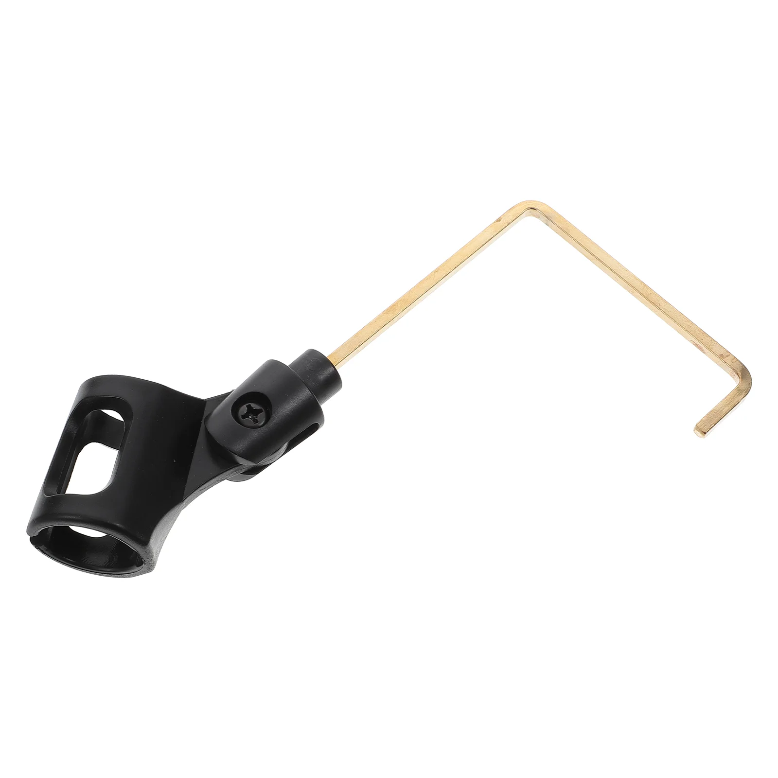 

Microphone Stand Support Sax ABS Clip Holder Mount Practical Accessory Wireless Mics
