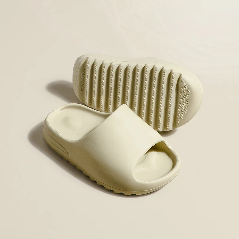 

Baby Toddler Kids Adults Slip-On EVA Sandals Boys Girls Sandals Foam Beach Summer Slides Bone Resin Lightweight Water Slippers