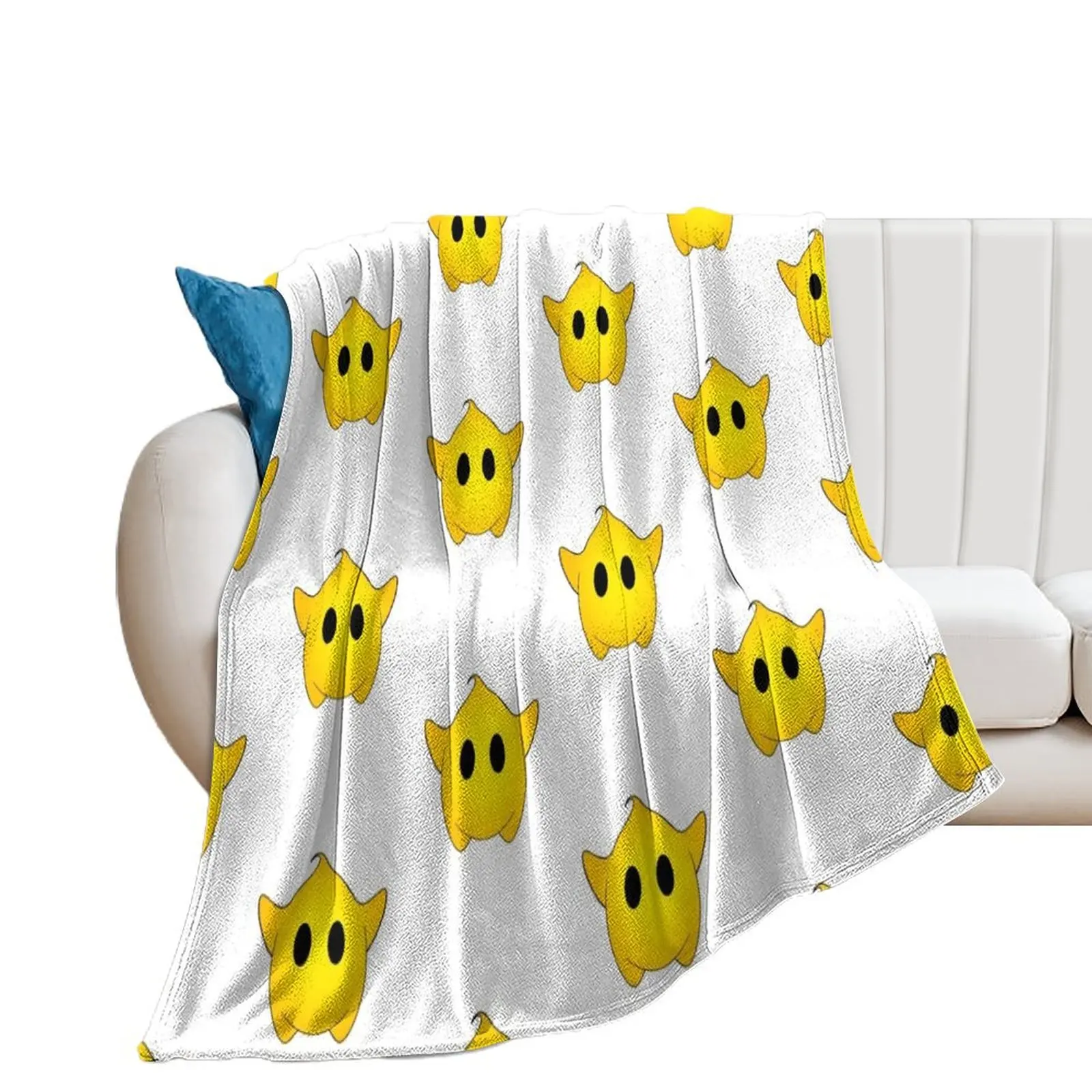 Желтое одеяло Luma модные диваны для детей одеяла Furrys