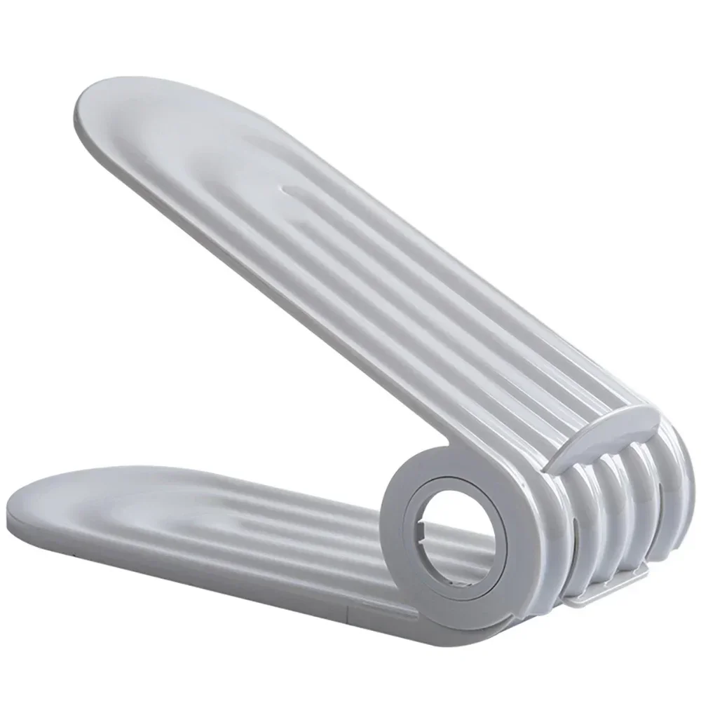 

MOONBIFFY Регулируемый органайзер для обуви, оранжевый, серый