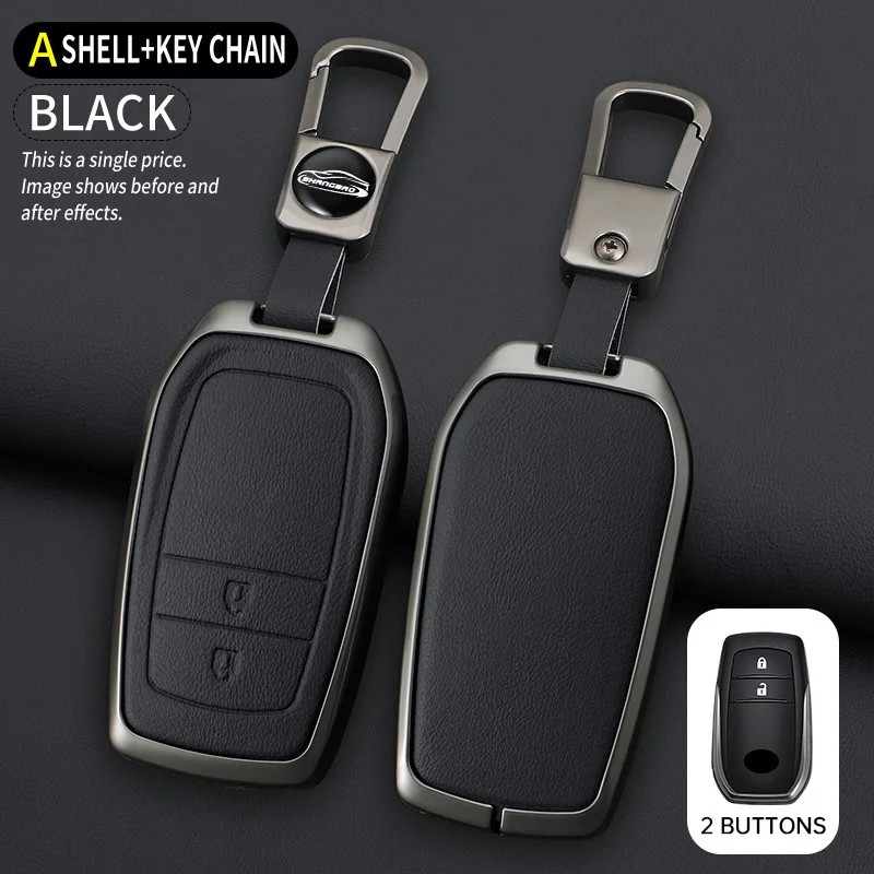 

Чехол для дистанционного ключа автомобиля Toyota GR RAV4 Crown Hilux Fortuner Corolla SE 2023, аксессуар Camry Yaris Land Cruiser Prado Venza