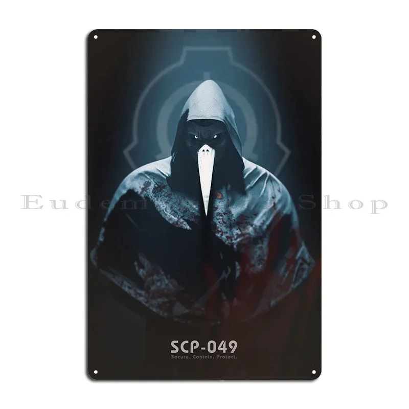 Металлическая вывеска SCP 049