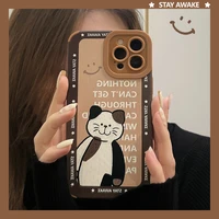 cat phone case is suitable for iphone 13 11 pro max xr xs max 12 mini 7 8 plus 7plus striped all inclusive soft cover