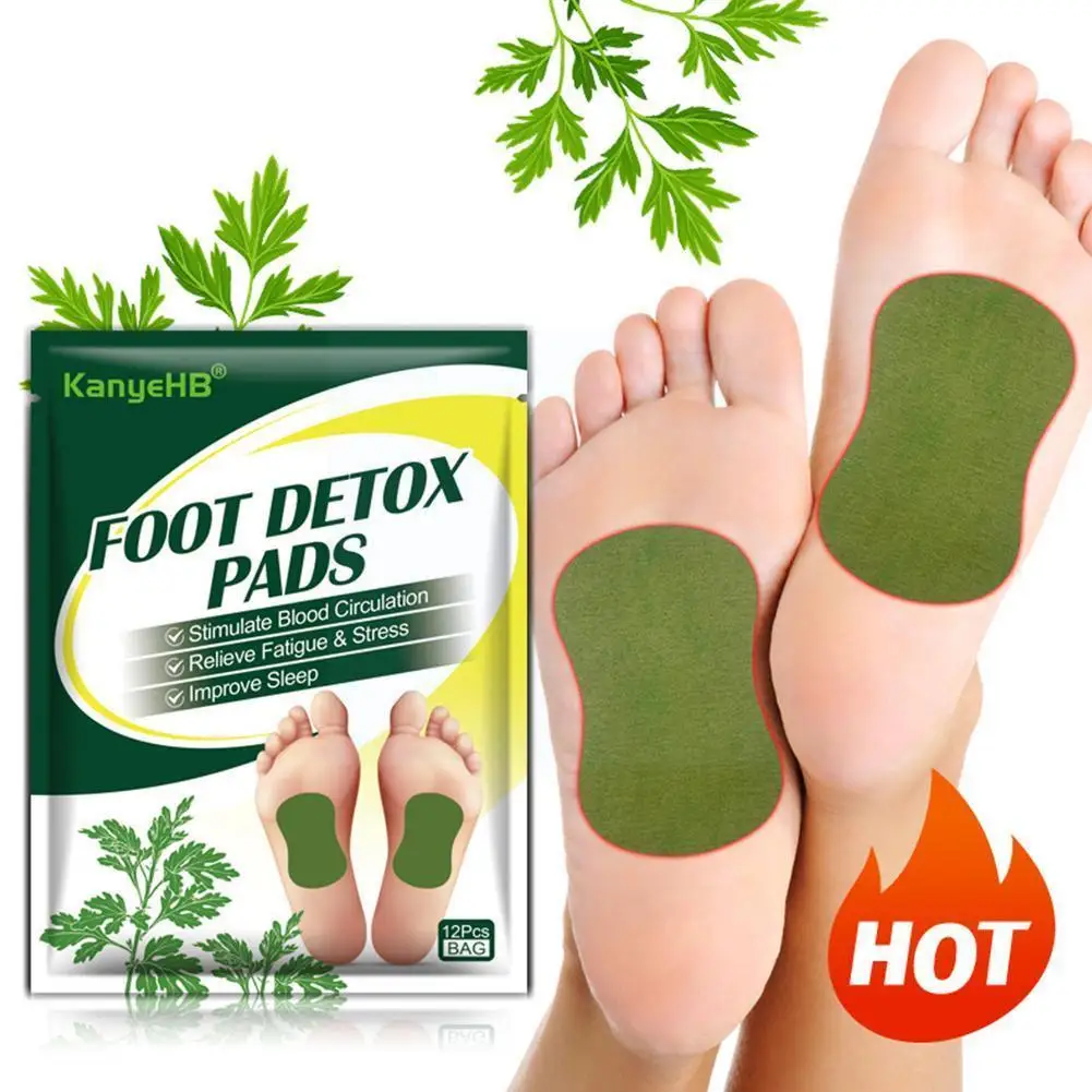 

Weight Loss Slim Patch Wormwood Detox Foot Sticker For Detoxify Toxins Help Sleeping Body Slimming Product L0f9