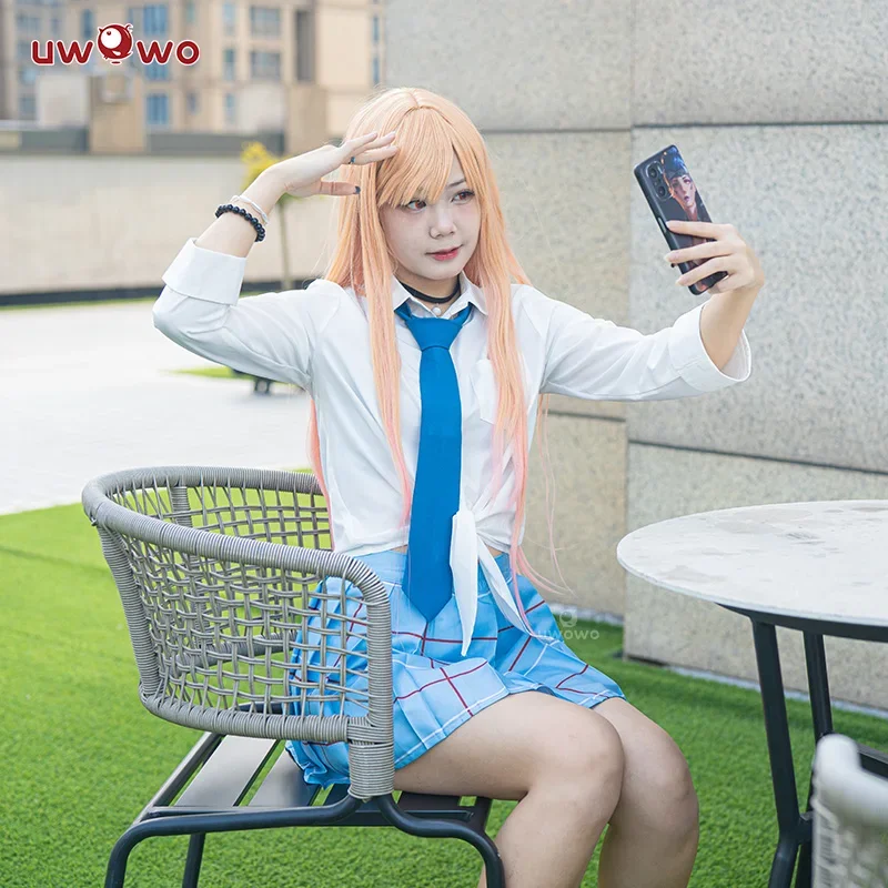 Последняя партия UWOWO Marin Kitawaa Косплей JK маскарадная форма для Хэллоуин косплей