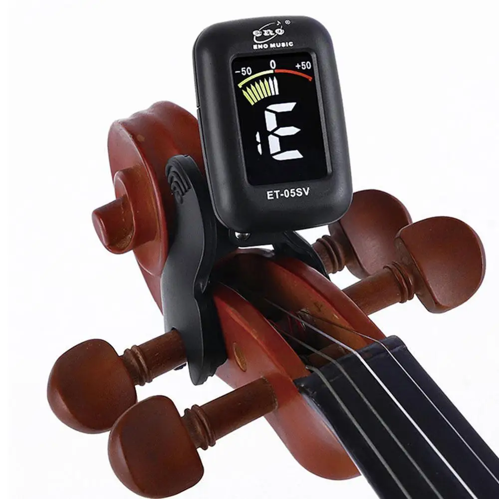 

Мини-тюнер для скрипки Eno Et05v, электронный экран для скрипки, виолончели, зажимный тюнер, портативная цифровая скрипка, Pa G8b0