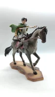 shingekinokyojin levirivaille rival ackerman horseback commander scene model ornament boxed figure