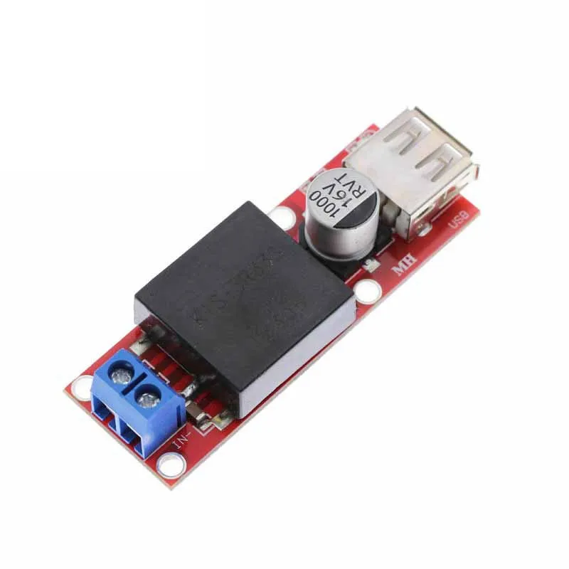 5V USB Выход преобразователь постоянного тока 7 в-24 в до 5 В пост 3A шаг-понижающий