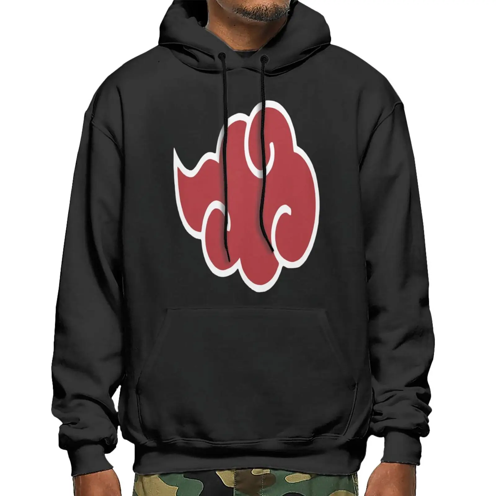 

Мужская Флисовая Толстовка с капюшоном и капюшоном, 5224