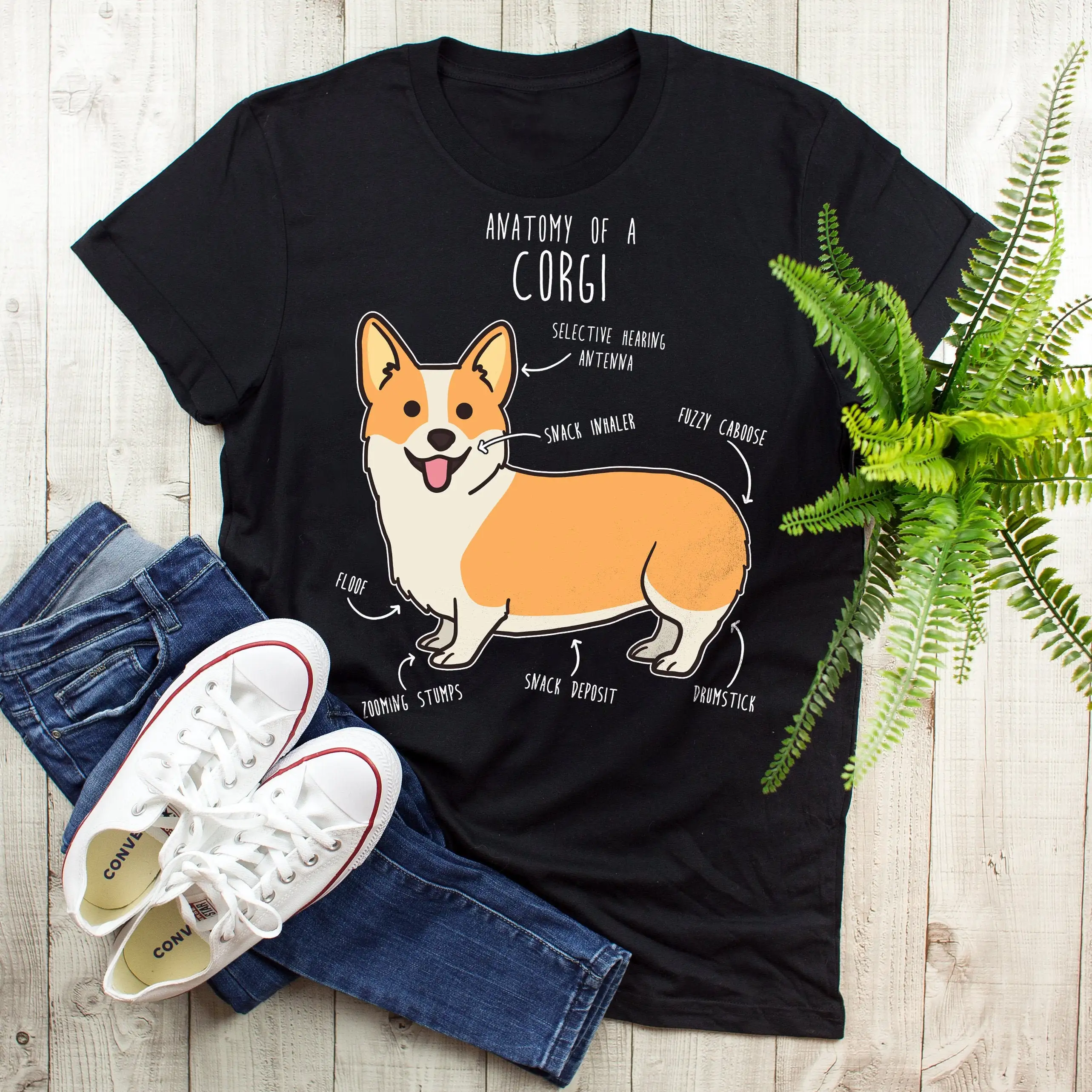 Забавная футболка корги для любителей собак милый кардиган домашних животных с