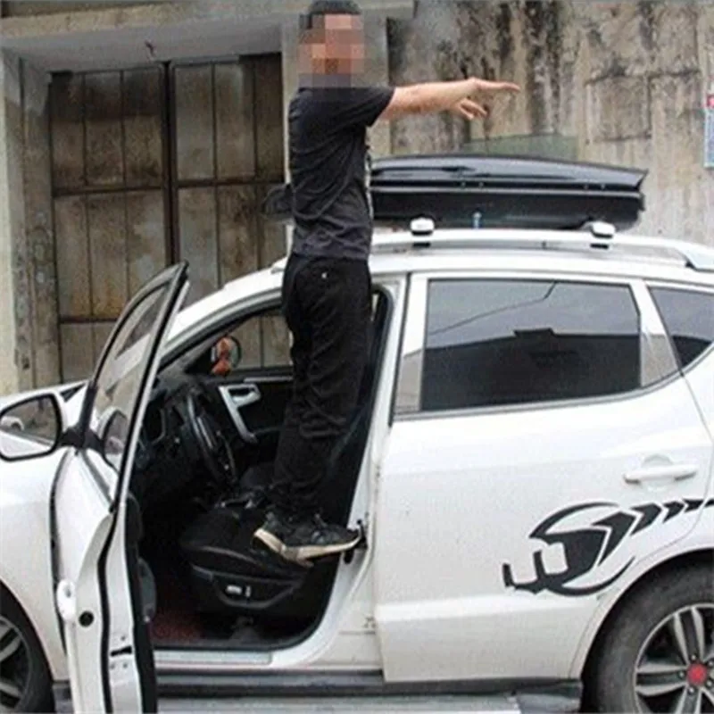 Складной багажник на крышу автомобиля многофункциональная ступенька для Skoda Octavia