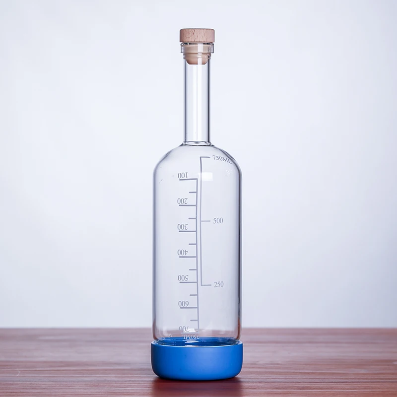 Бар Барменные напитки с соком на дном, замачиваемые бутылки вина, бутылки для домашнего вина, бутылки для фруктового вина, пустые бутылки вина