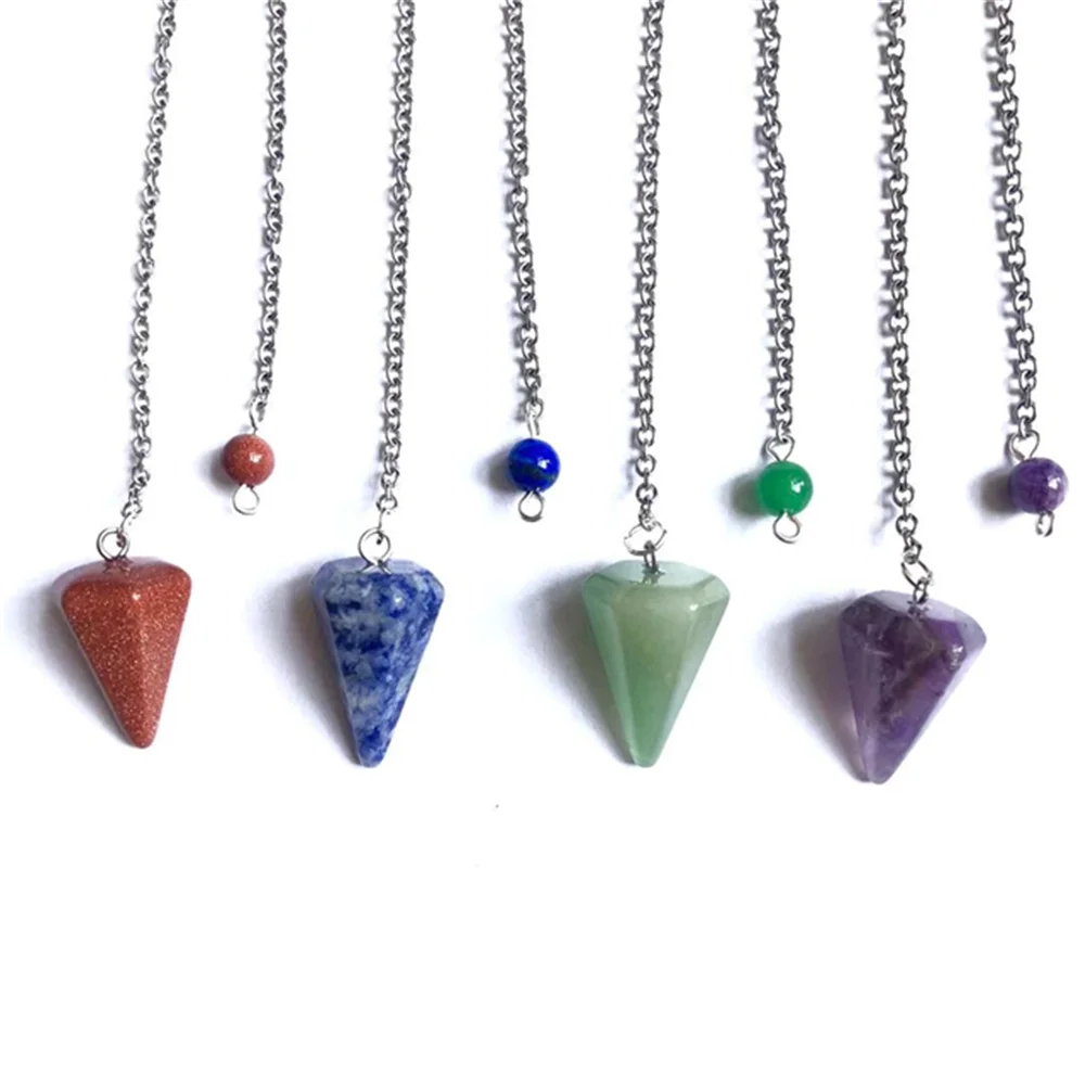 

Natural Quartz Kristal Spiritual Products Pendulum For Christmas Decor