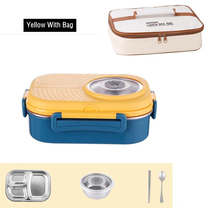 

Термальный ланч-бокс CPLIFE 1100 мл из нержавеющей стали