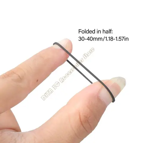 Квадратные резиновые приводные ремни для кассетных рекордеров и игроков 30-40 мм N7YA