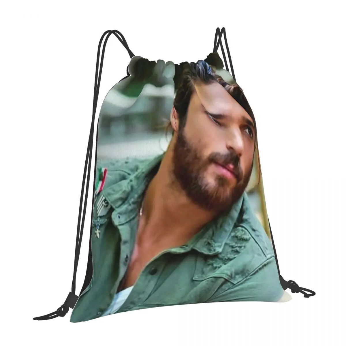 

Can Yaman 340 1 Drawstring Bags Backpacks Bag School Gym Drawstring Bag Casual String Knapsack Fashion Storage Bag