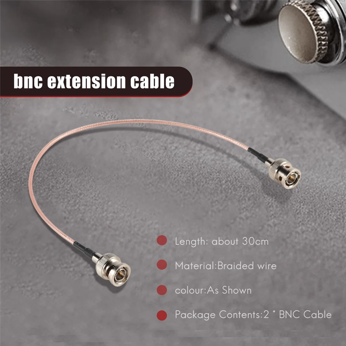 2 шт. 3G HD SDI кабель BNC 30 см 75 Ом для камер видеооборудование BMCC поддерживает