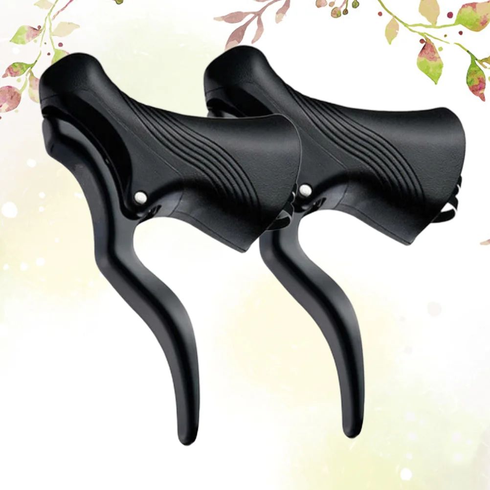 

2pcs Bike Brake Lever Alloy Brake Handle Bike Brake Handle Universal Brake Lever
