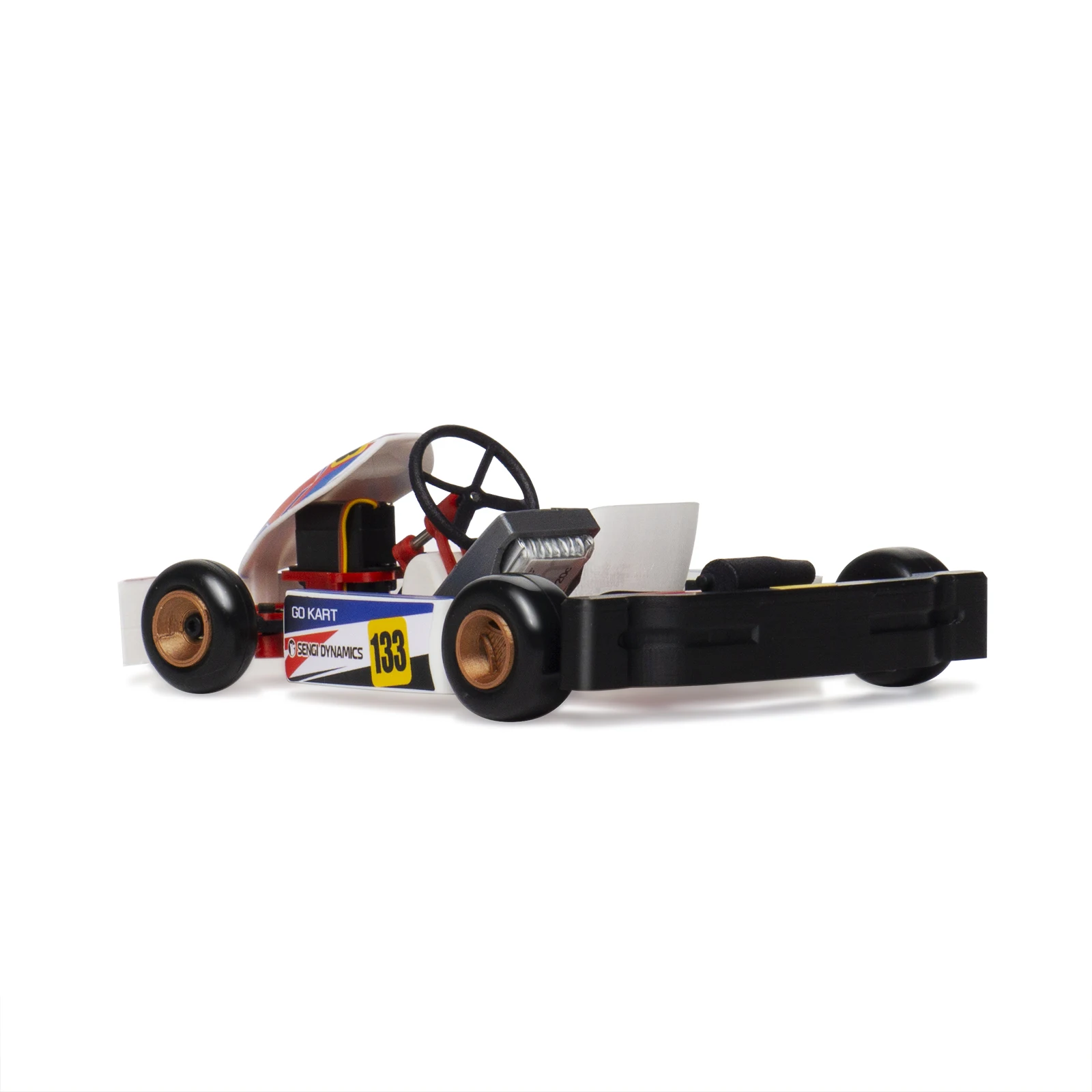 Минимальный радиоуправляемый Sengi KART-80 в сборе, радиоуправляемый пульт дистанционного управления, микромасштаб, радиоуправляемый автомобиль, имитация картинга, комплект PNP для детей (art.: 3920ca7e5c008) - 3920ca7e5c008