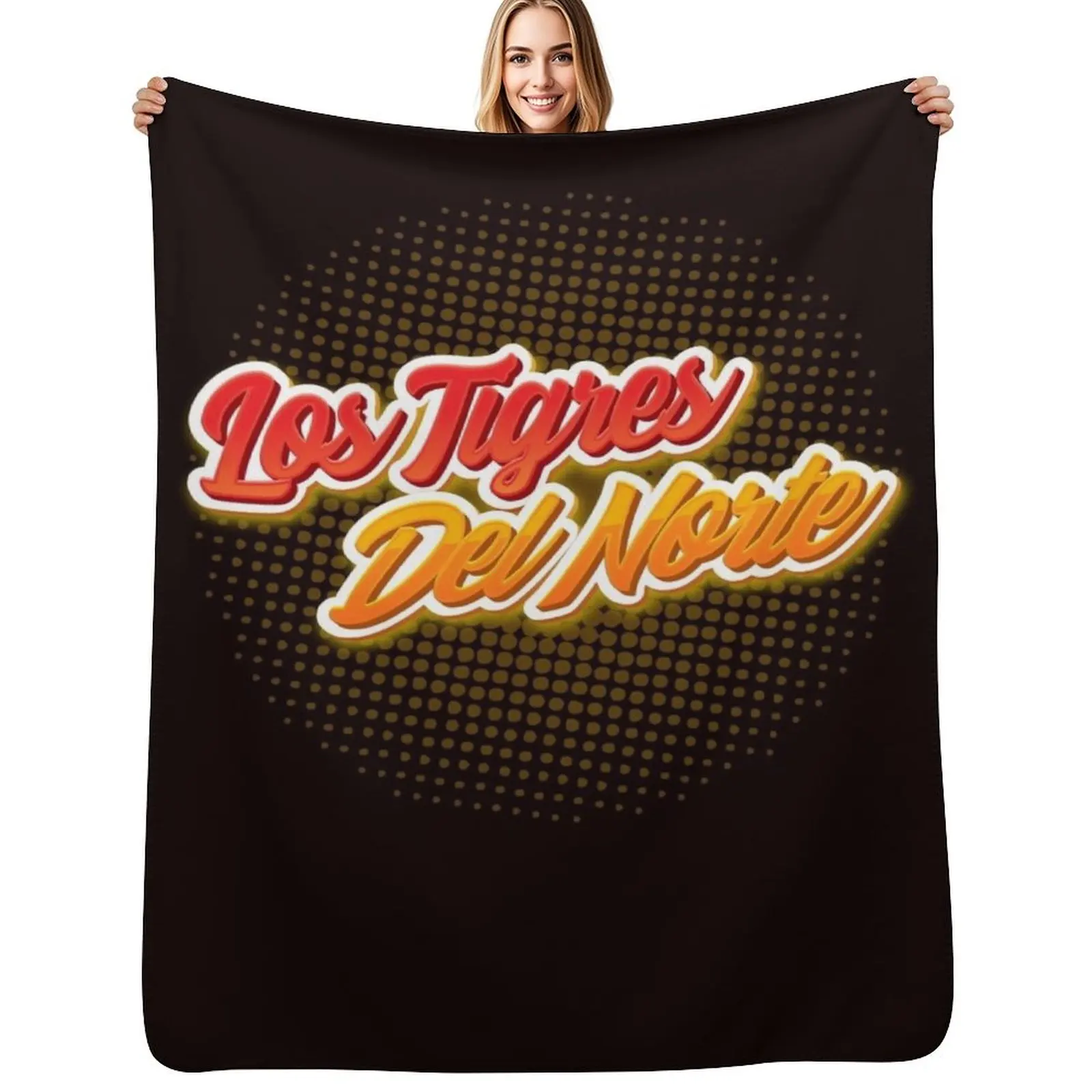 Фото Плед Los-Tigres-del-Norte Mexican Band для зимы, мягкий, теплый, с наполнителем, гигантское одеяло для дивана №1