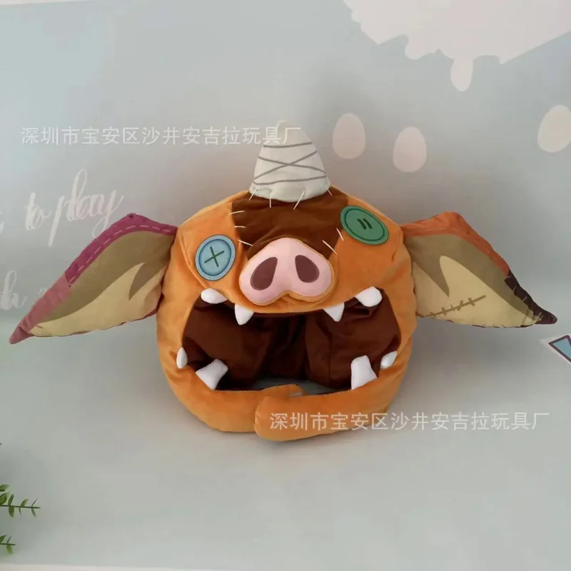 Симпатичные Детские головные уборы плюшевая шапка теплый шлем маска для косплея