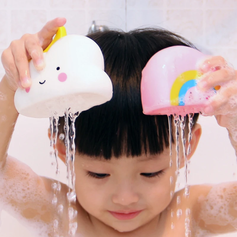 

Creative Baby Bath Toys Kids Bathroom Water Spraying Clouds Rainbow Shower Floating Toys For Children Early Educational Toys