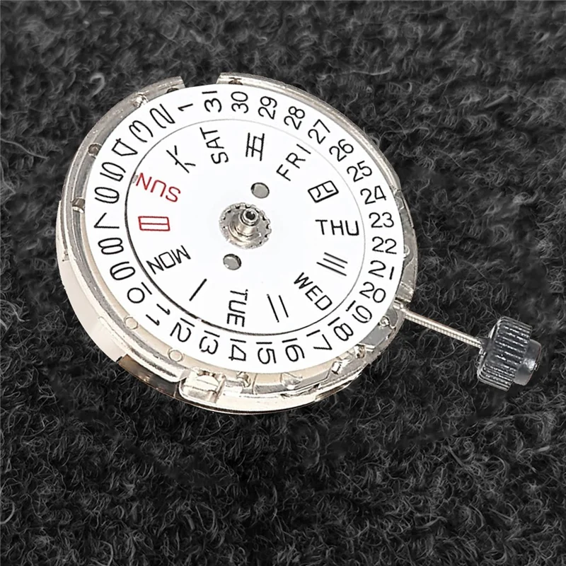 Механизм для часов с двойным календарем корона на 3 механический механизм MIYOTA 8205