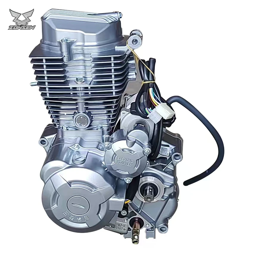Фото Комплект двигателя CG125/150/175/200/250 для мотоциклов, 4-тактный, с воздушным охлаждением, CDI, высокомощный, для трициклов Suzuki №5