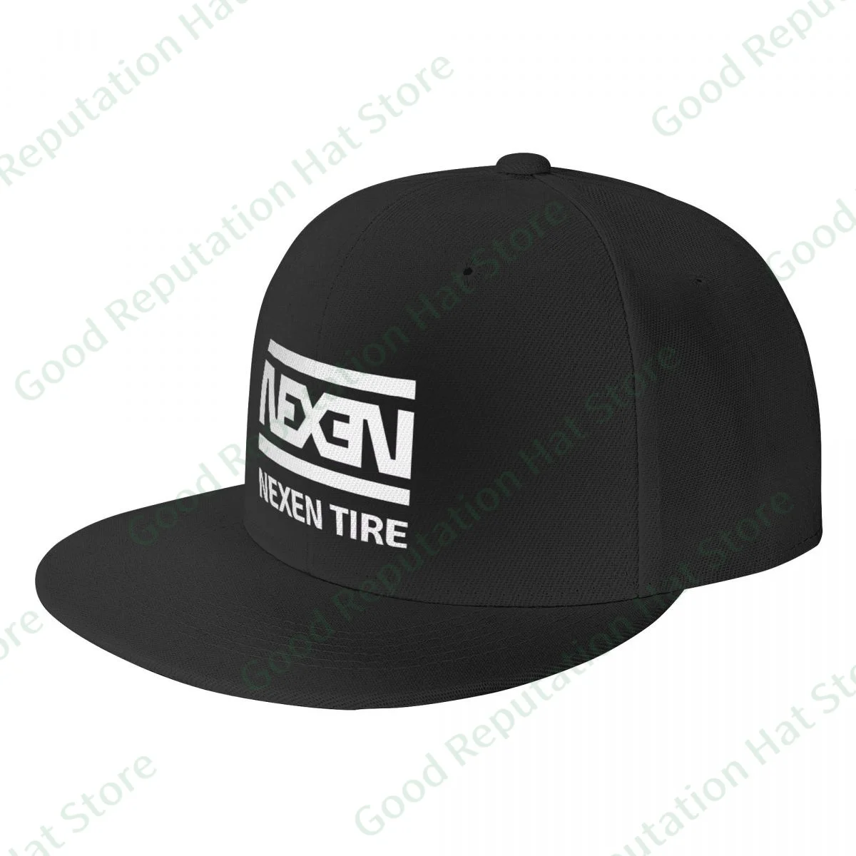 

Popular NEXEN TIRES Baseball Cap Flat Peak Hip Hop Sun Flat hat Hats Men Women Caps Male Casual Travel Outdoor Sun Hats