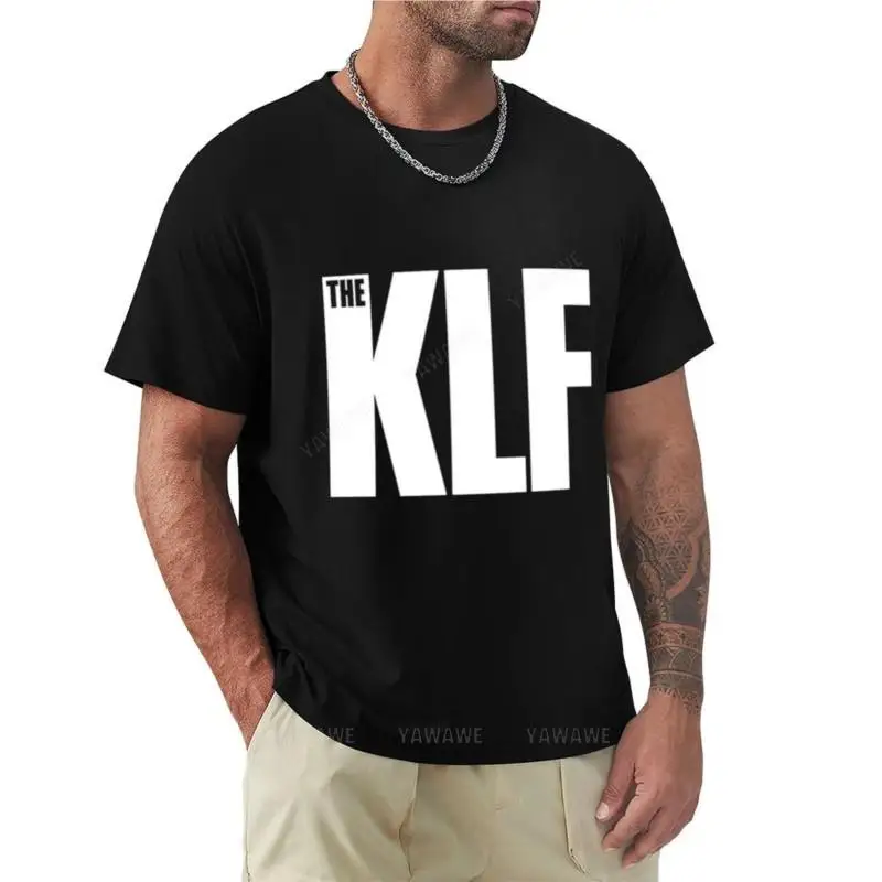 

Мужская хлопковая футболка с принтом животного The Klf THE KLF знаменитости 90-х годов